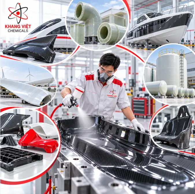 Ứng dụng của chất chống dính Composite