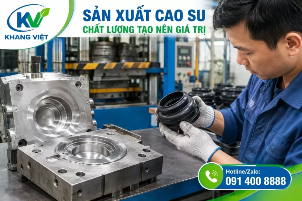 Kiểm tra khuôn và sản phẩm cao su Kiểm tra khuôn và sản phẩm cao su để chọn chất tách khuôn phù hợp